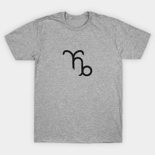 Aries and Capricorn Double Zodiac Horoscope Signs T-Shirt